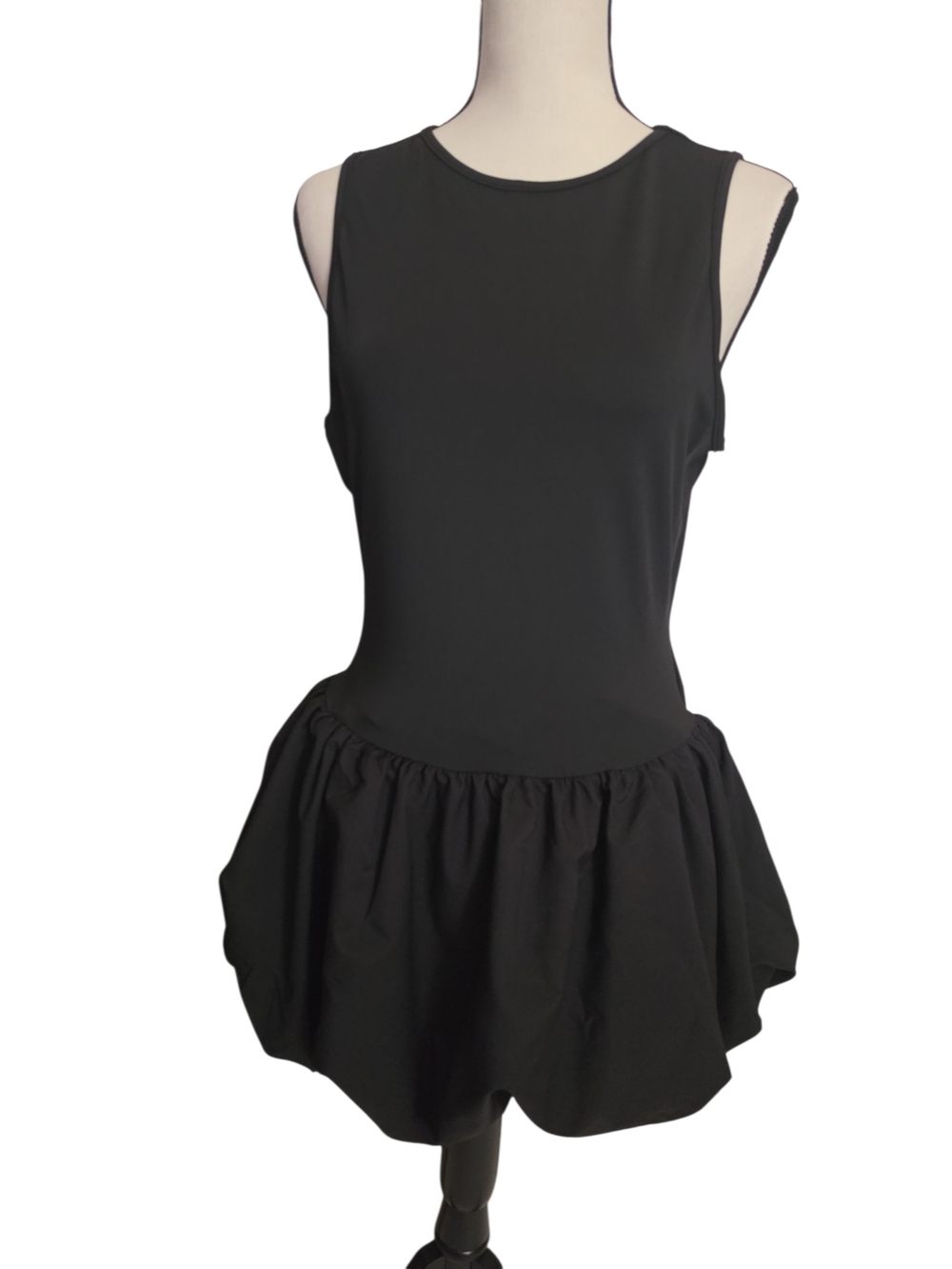 Make Me Chic Bubble Hem Romper